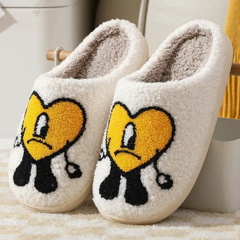 Mesmeric Heart Slippers