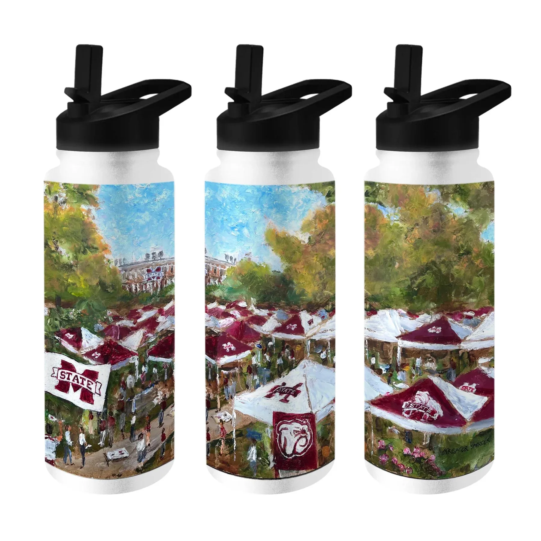 Mississippi State 34oz Collector Quencher Bottle