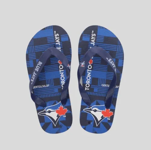 MLB TORONTO BLUE JAY FLIP FLOPS