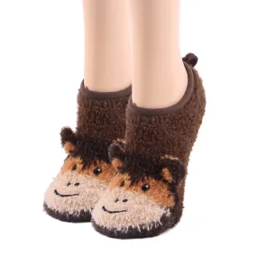 Monkey Around Sock Slippers