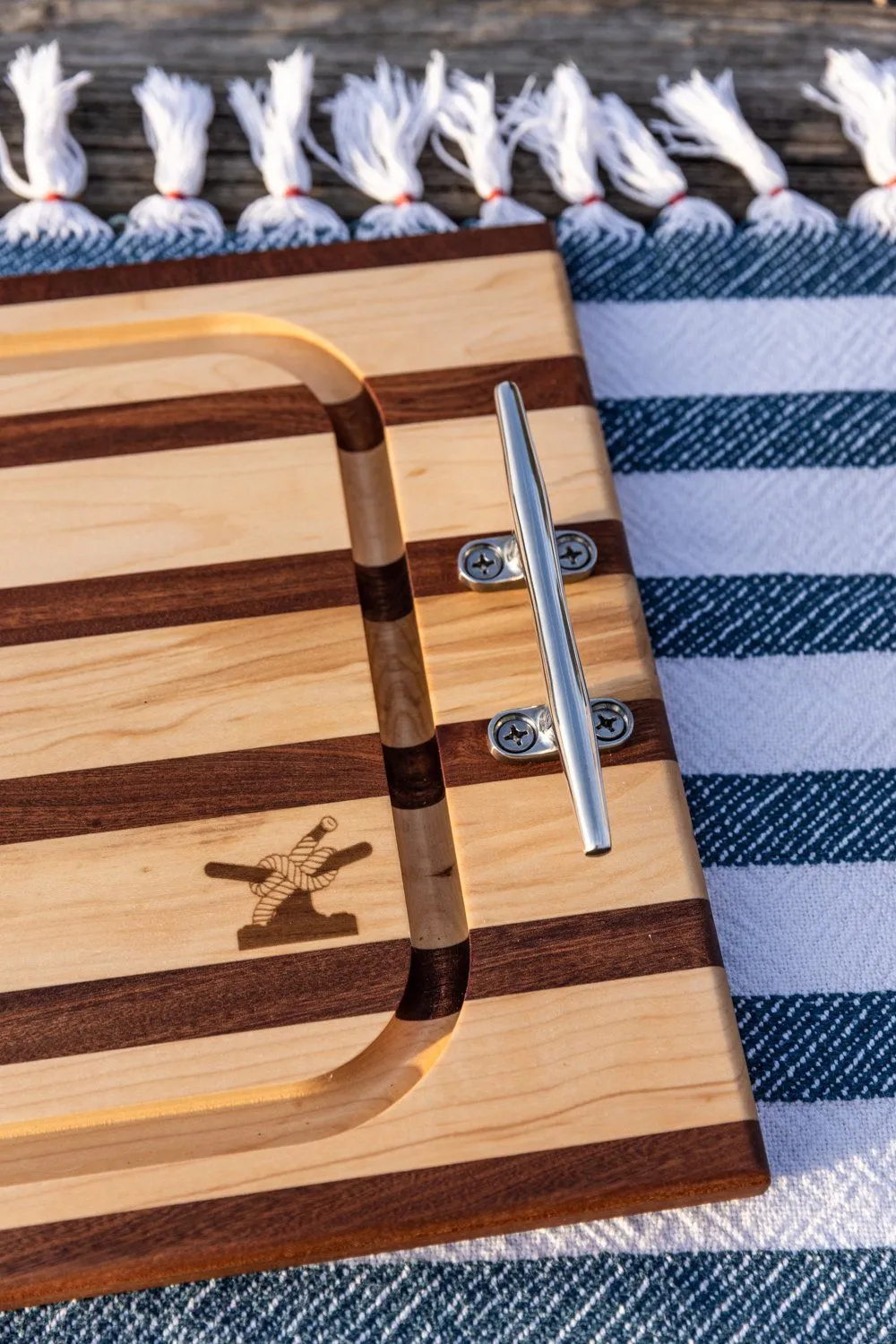 Nautical Cleat Steak Board  by Soundview Millworks