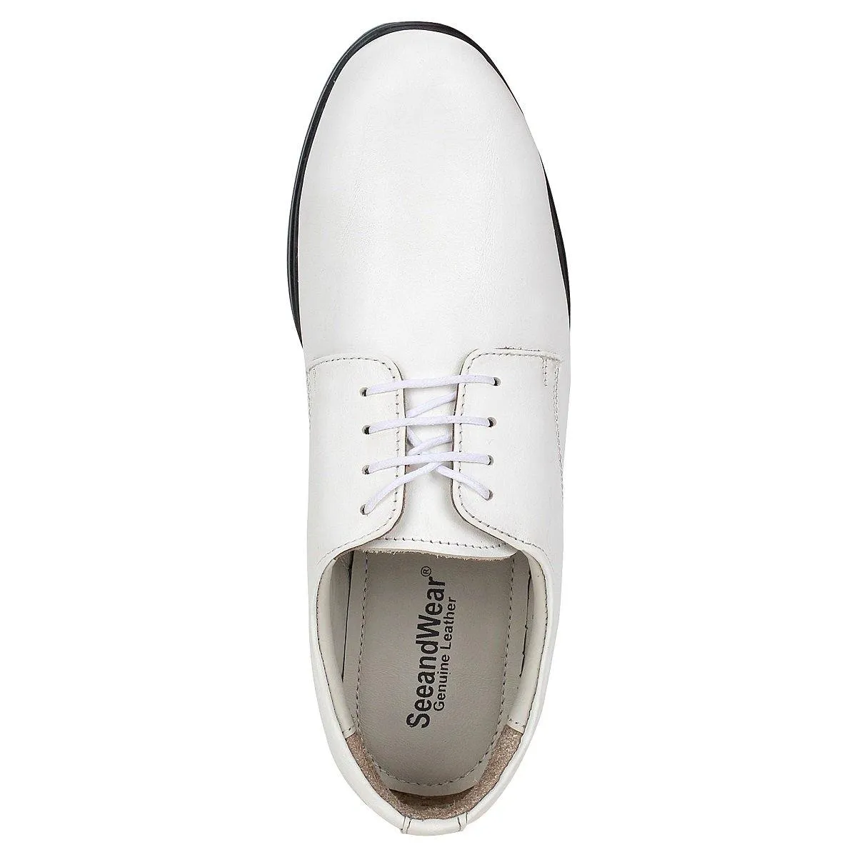 Navy Uniform Shoes White -Defective