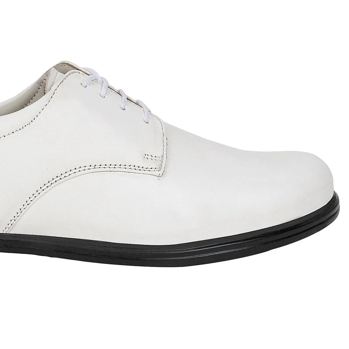 Navy Uniform Shoes White -Defective