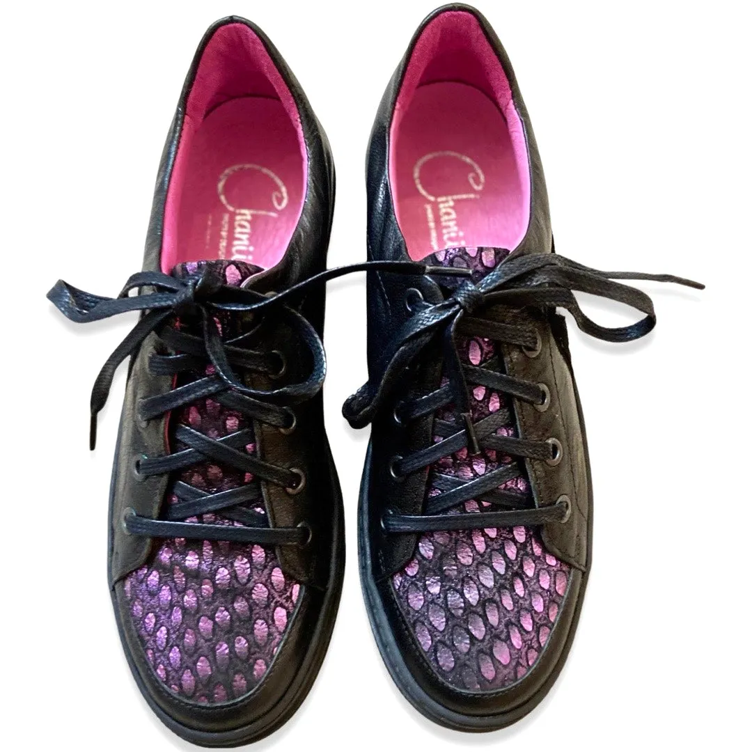 Nitap - Black/Toxic Croc- Sneaker- LAST PAIRS 36, 37 AND 38!