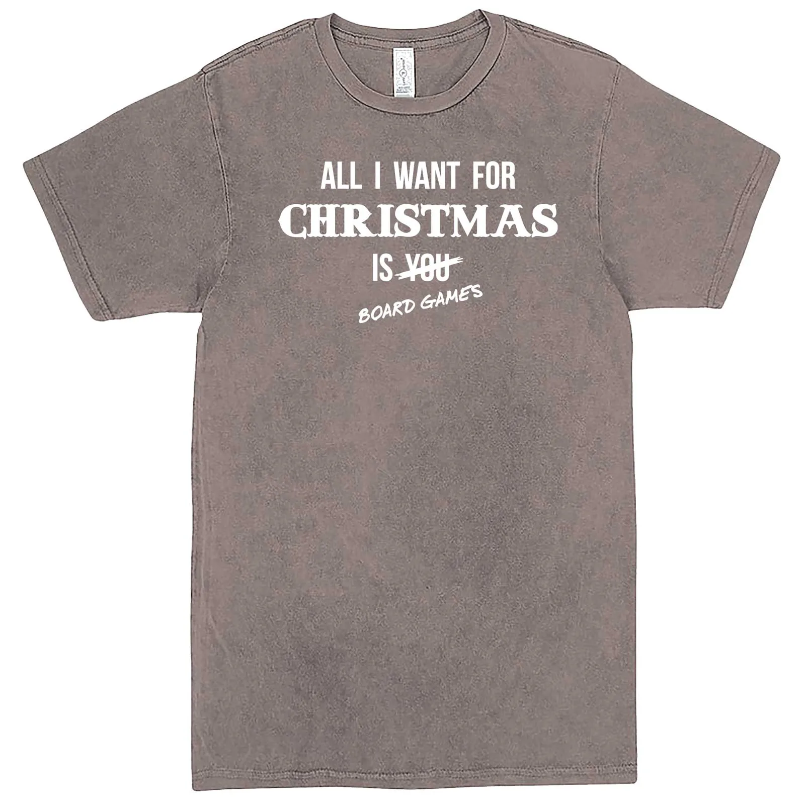 "All I Want for Christmas is Board Games" men's t-shirt