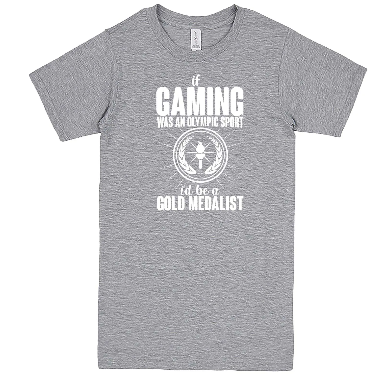 "If Gaming Were an Olympic Sport, I'd Be a Gold Medalist" men's t-shirt