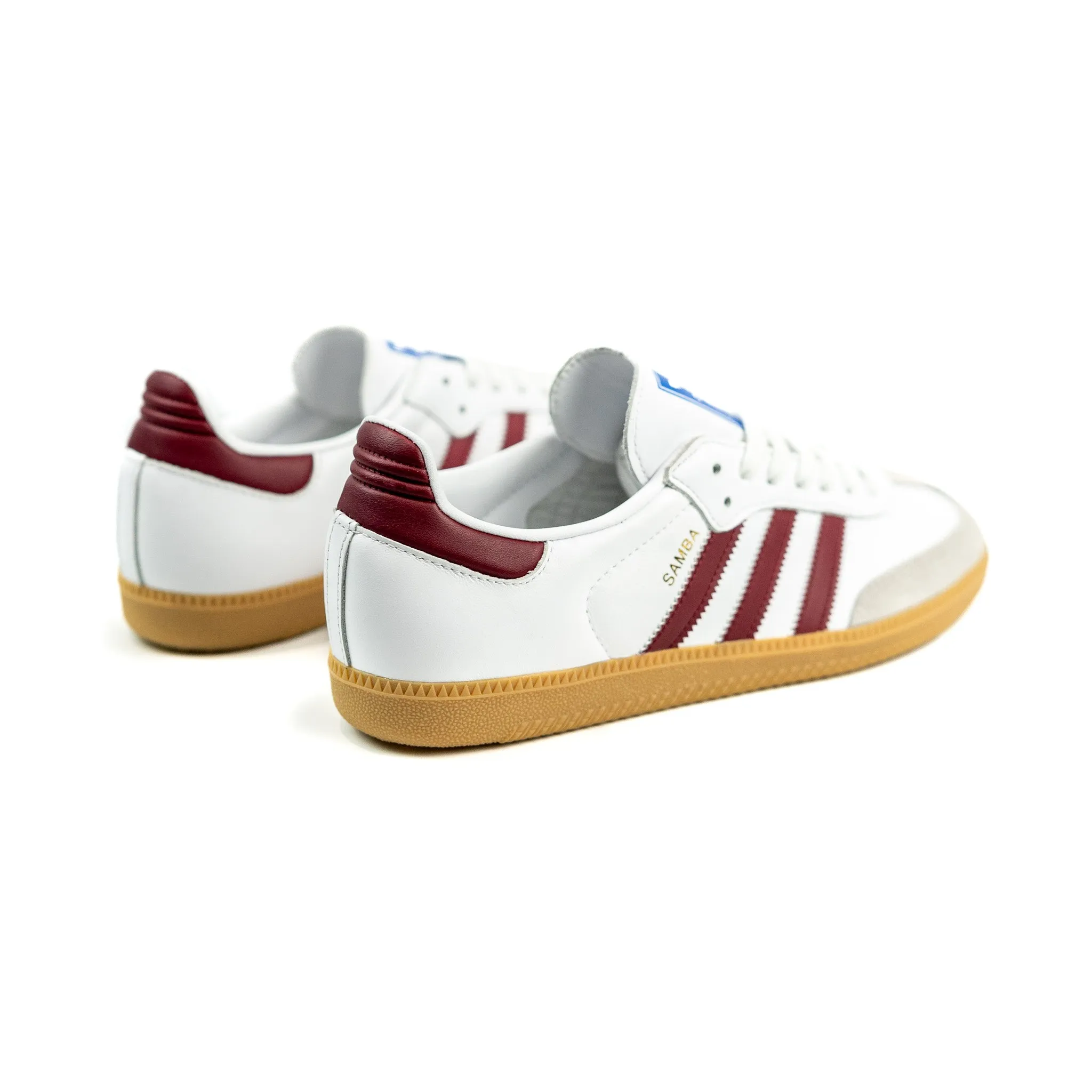 SAMBA OG WHITE | BURGUNDY | GUM