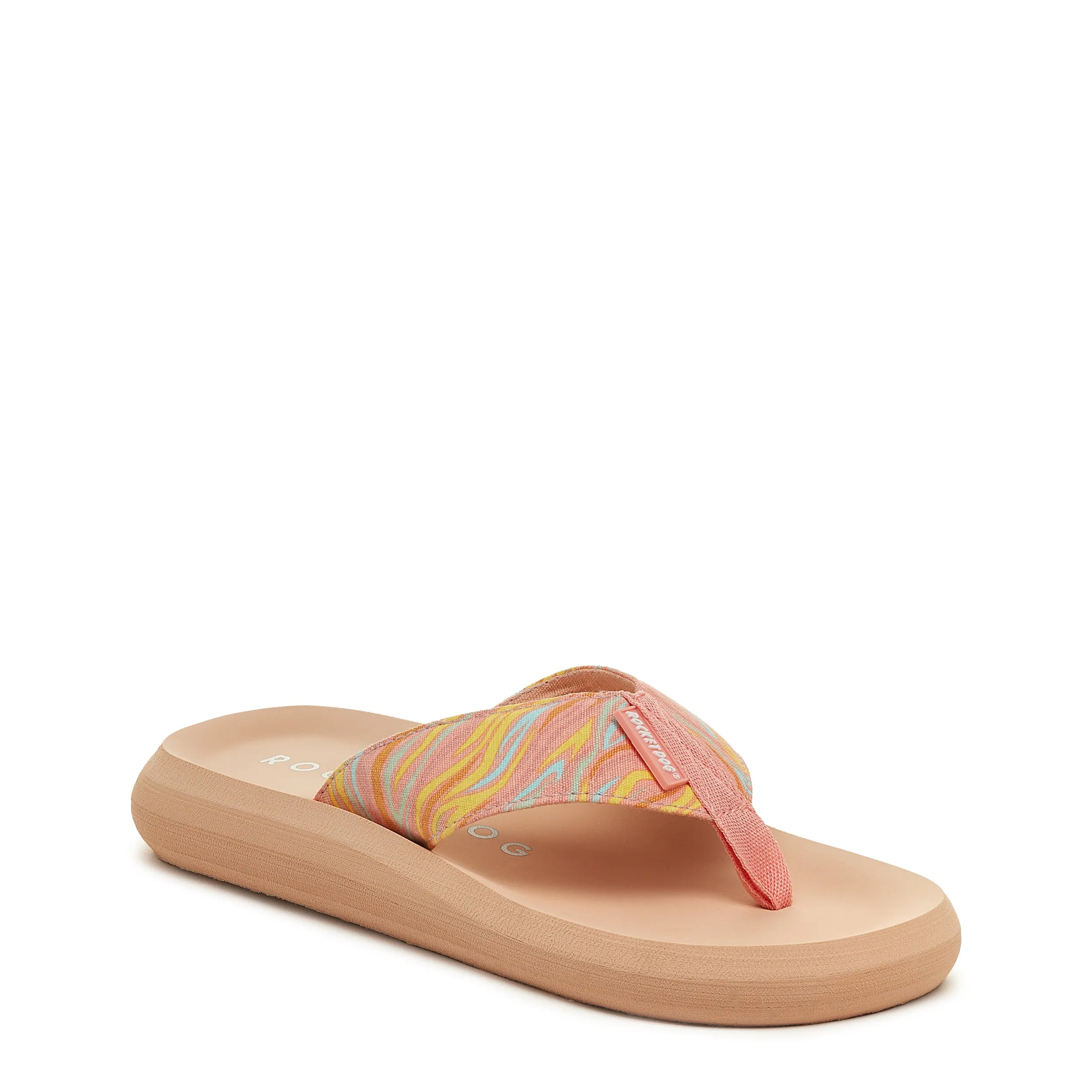 Spotlight Wavy Pink Flip Flop