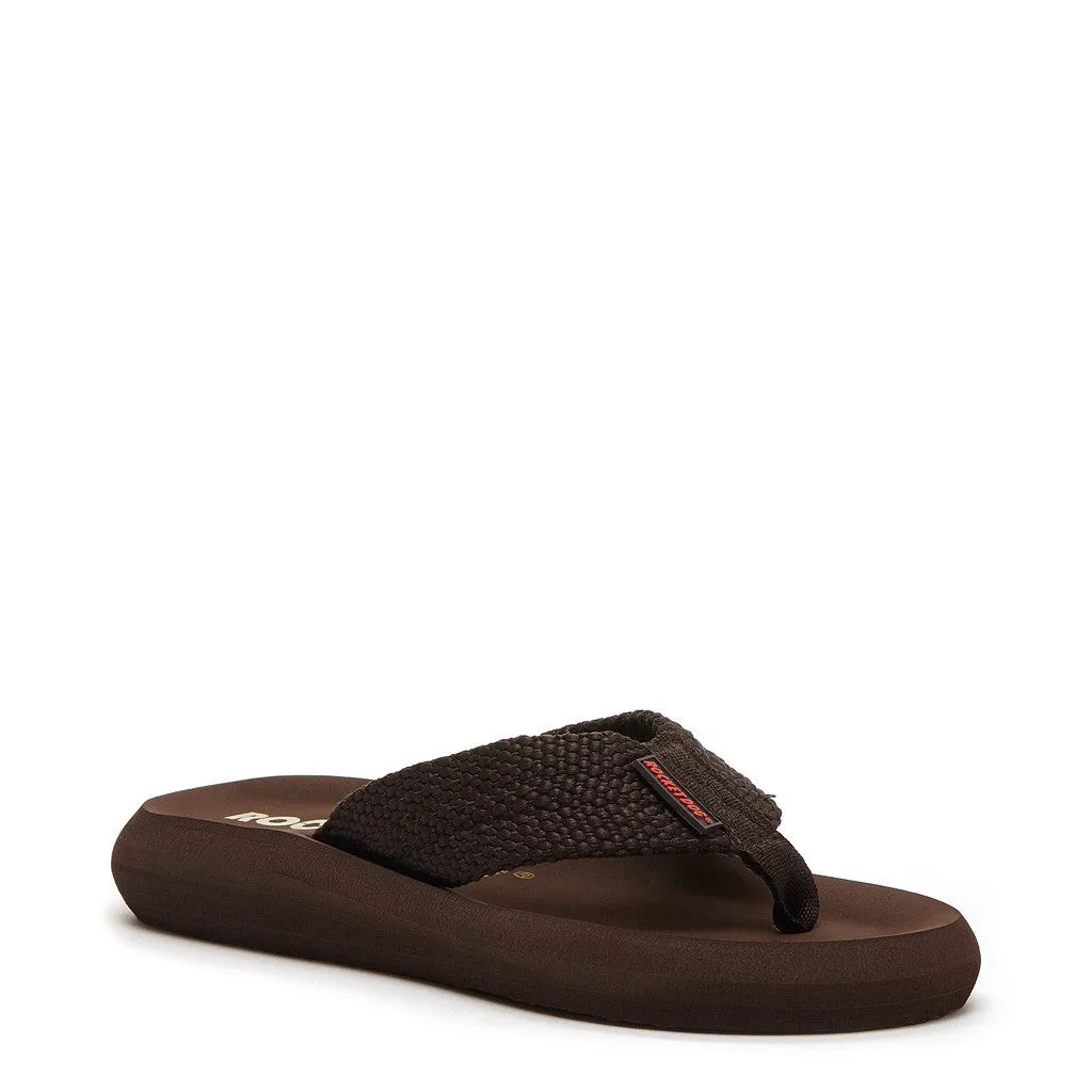 Sunset Tribal Brown Flip Flop