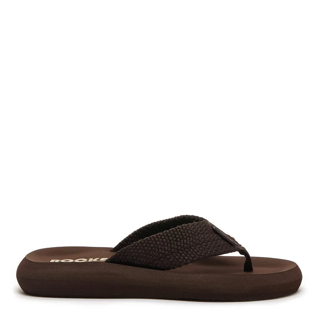 Sunset Tribal Brown Flip Flop