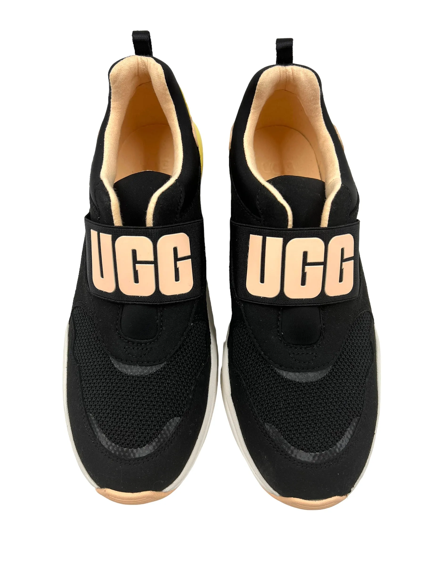 UGG Size 9 Black LA Flex Sneakers