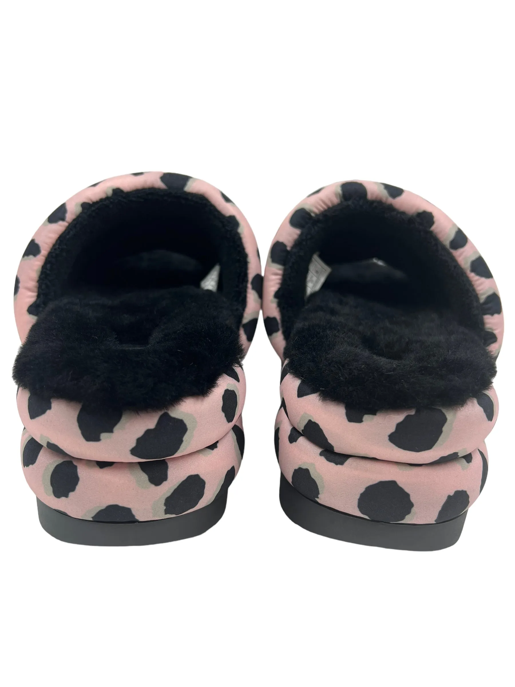 Ugg Size 9 Pink Cheetah Print Maxi Slides