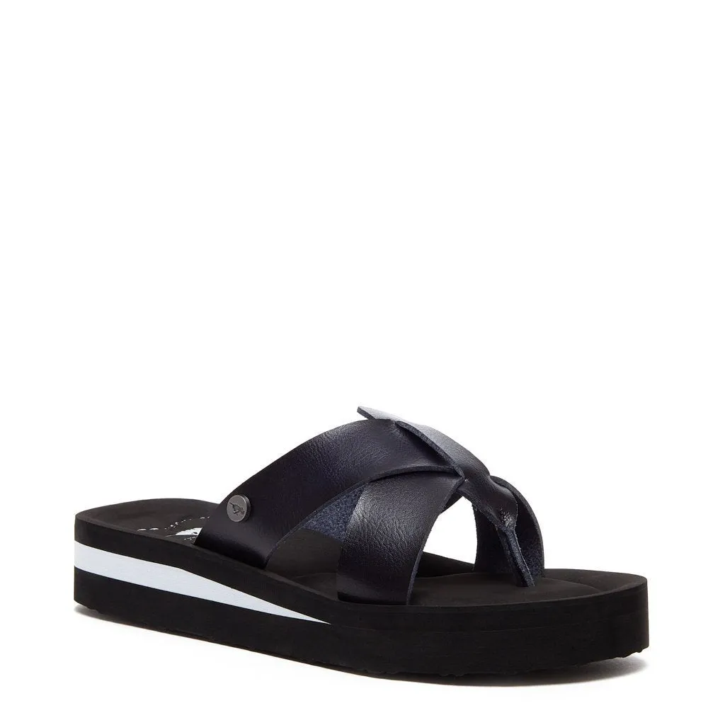 Wilmer Black Flip-Flops